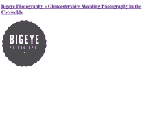 Tablet Screenshot of bigeyephotography.co.uk